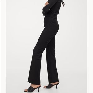 Black H&M trousers or slacks